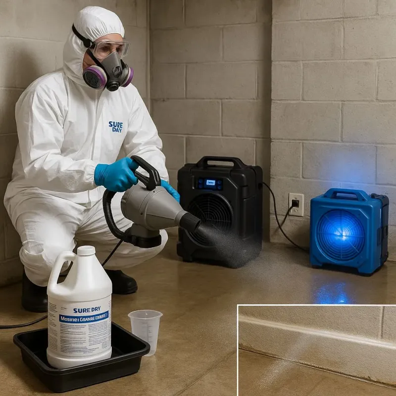 Sanitization and Odor Removal process in Knoxville, GA