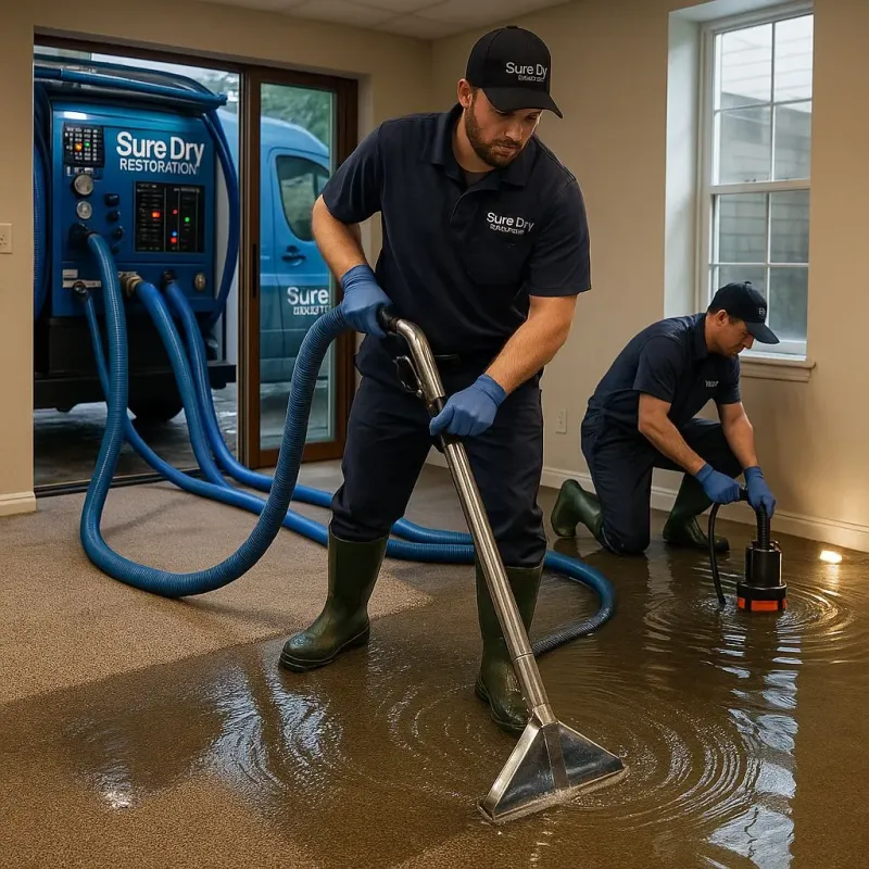 Water Extraction and Removal process in Knoxville, GA